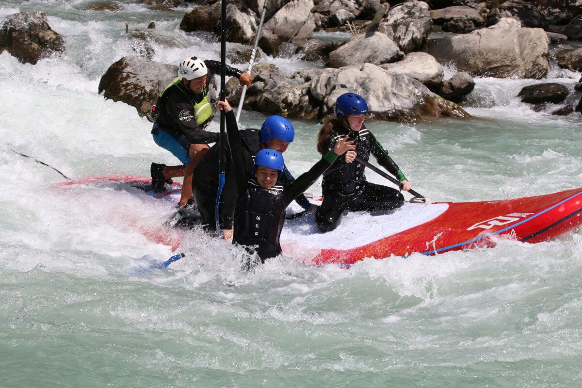 Chute Paddle Rouge rapide