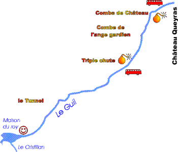 Schéma Descente du Guil