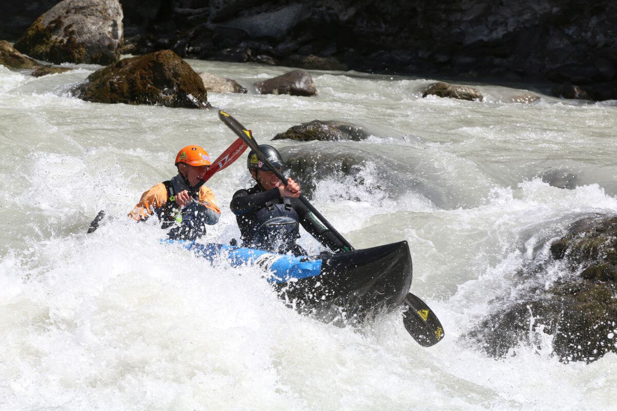 Canoe Biplace Ecume Durance