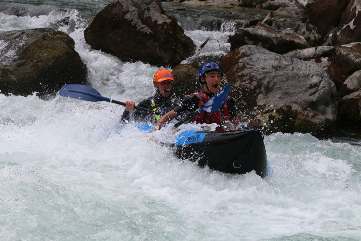 Canoe Biplace Peur