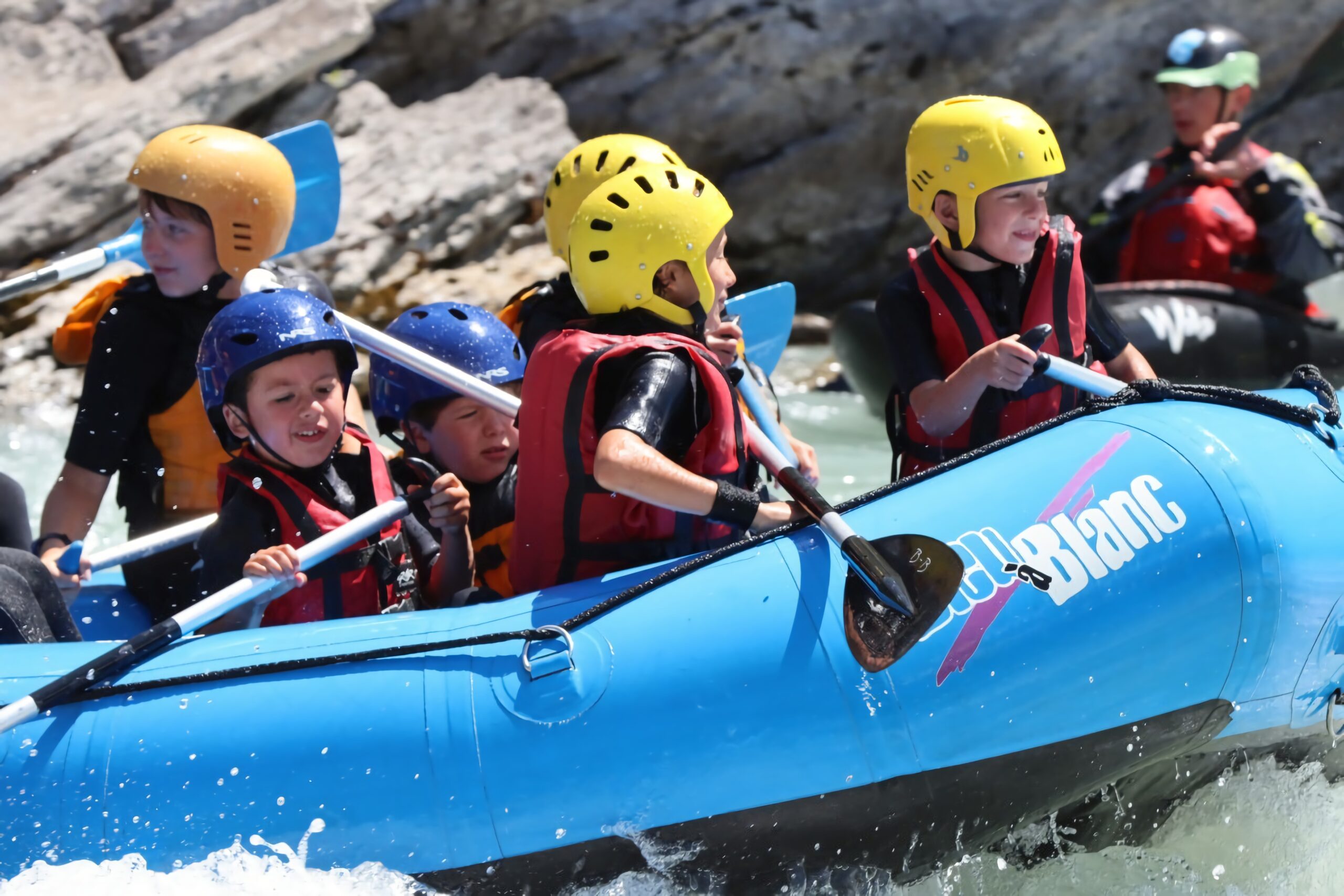 Eau vive Rafting Enfants sur la Durance